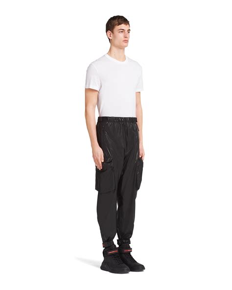 prada pants men cargo|Prada track pants.